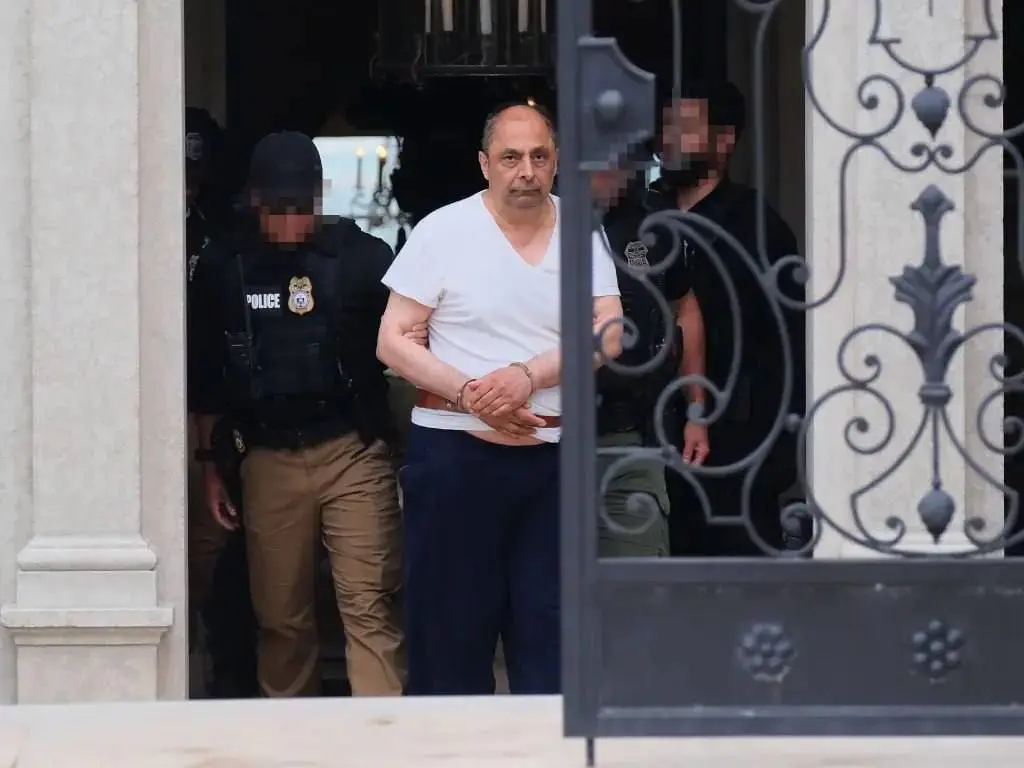 اولین تصاویر از بازداشت جمشید قمی در آمریکا