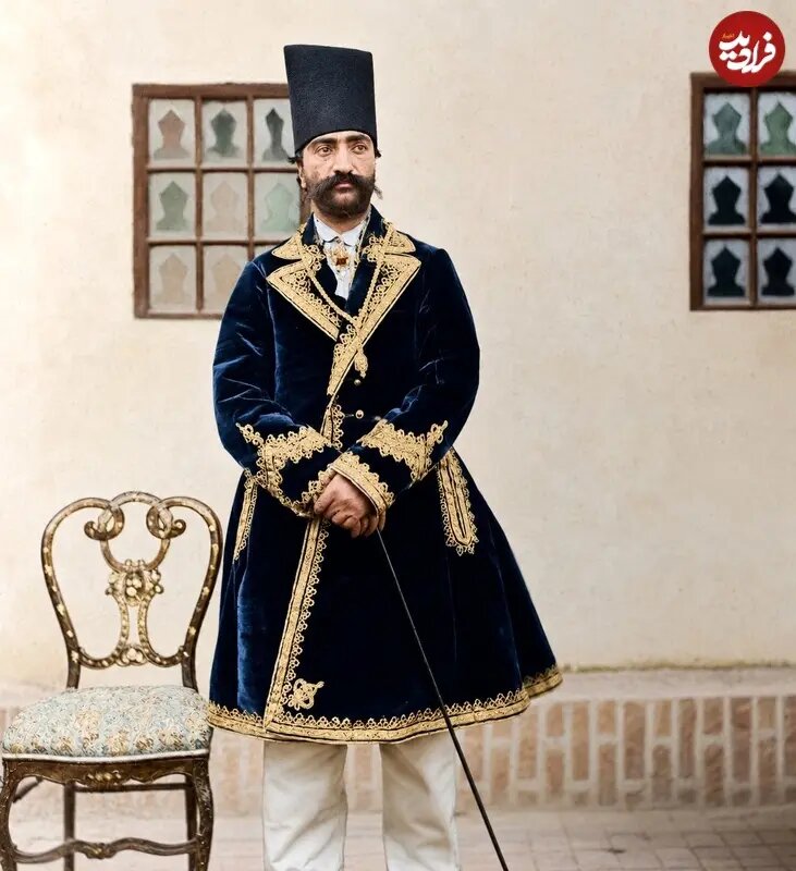 ناصرالدین‌شاه در ۳۳ سالگی