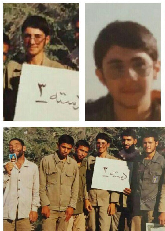 سیدمجتبی خامنه ای در جبهه