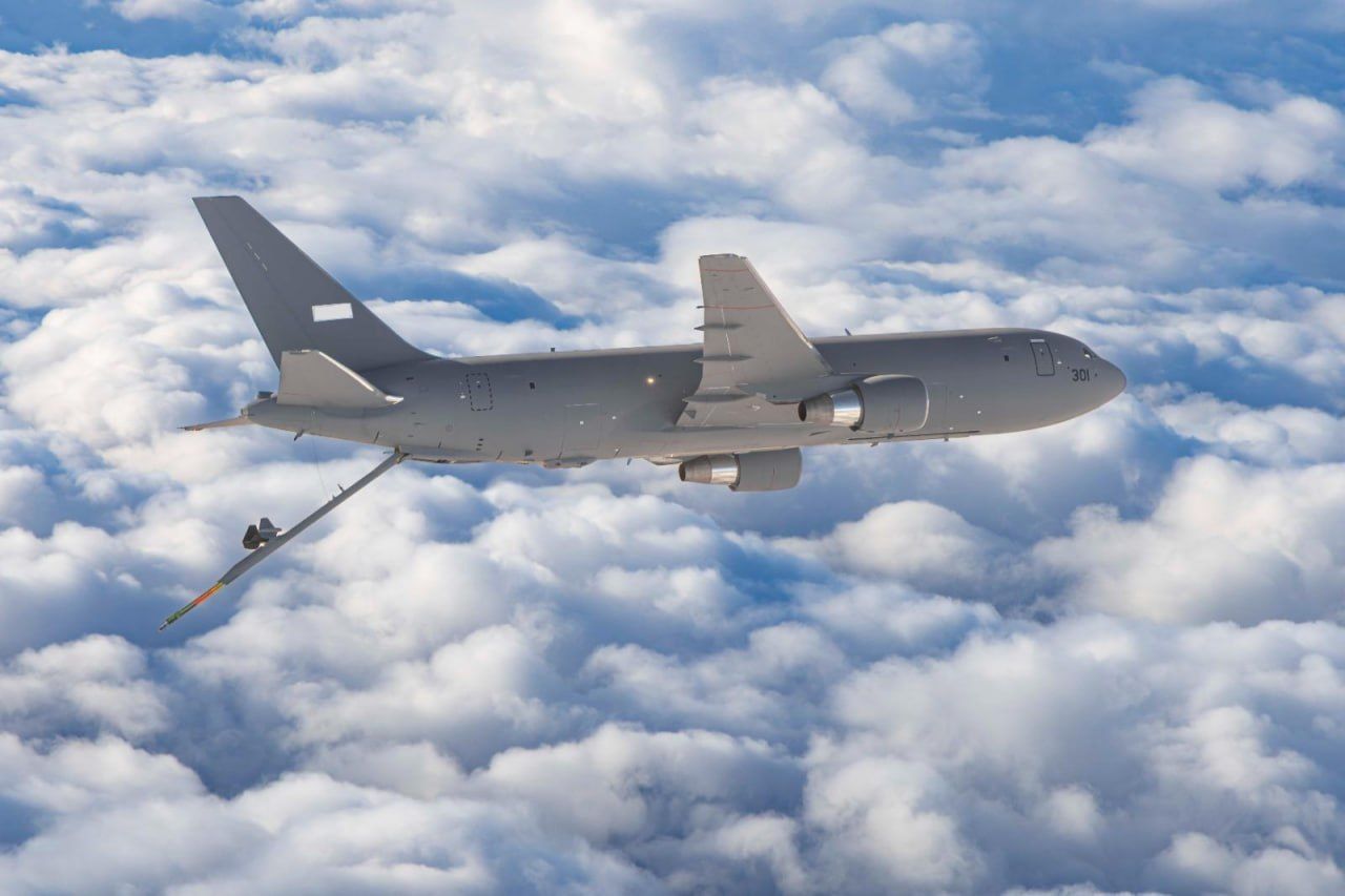 پرواز موفق هواپیمای سوخت‌رسان بوئینگ KC-46 سفارش اسرائیل ، در آمریکا