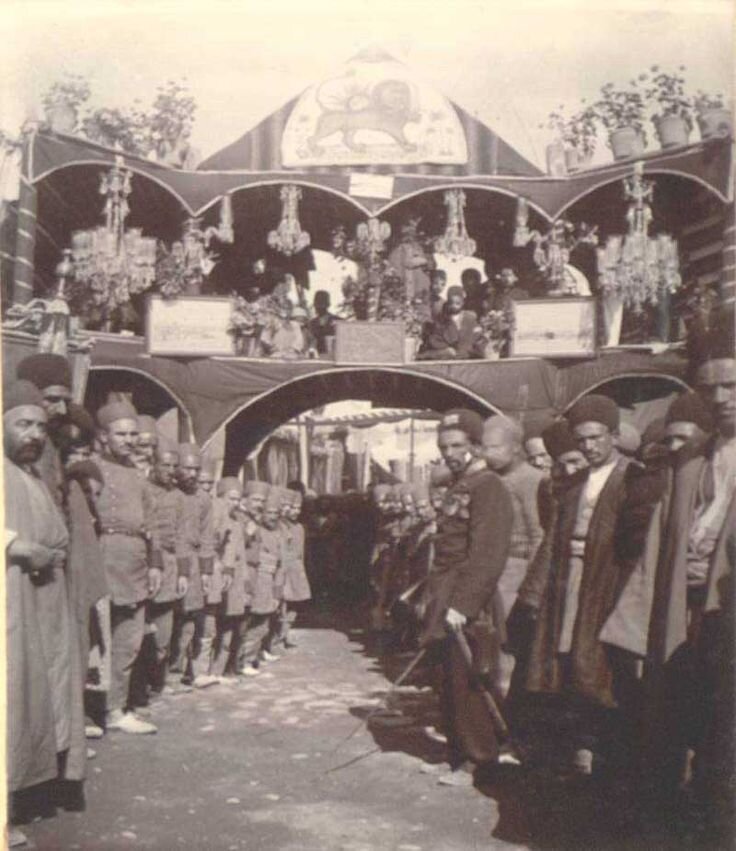 ۱۲۸۶ خورشیدی؛ جشن نخستین سالگرد مشروطه در تبریز
