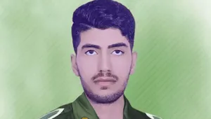 تشییع پیکر شهید مدافع امنیت احسان احمدی در شهرکرد