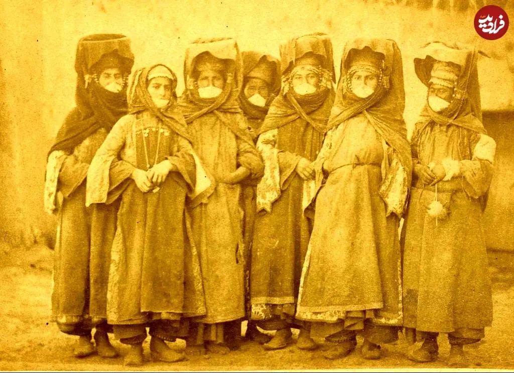 پوشش جالب زنان ارمنی در اصفهان در دوران قاجار