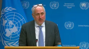  واکنش سخنگوی سازمان ملل به جنگ اقتصادی آمریکا علیه ایران