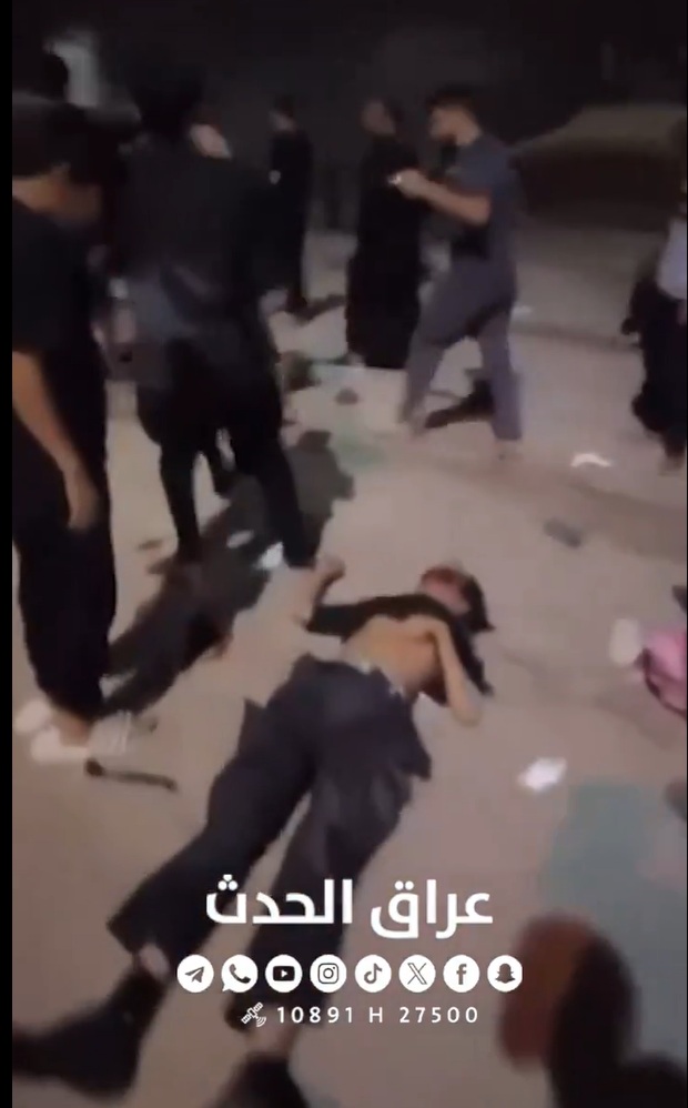 یکی از زائران آسیب دیده