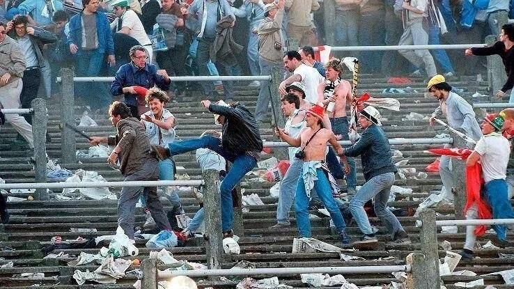 فینال جام باشگاه های اروپا میان لیورپول و یوونتوس در سال 1985