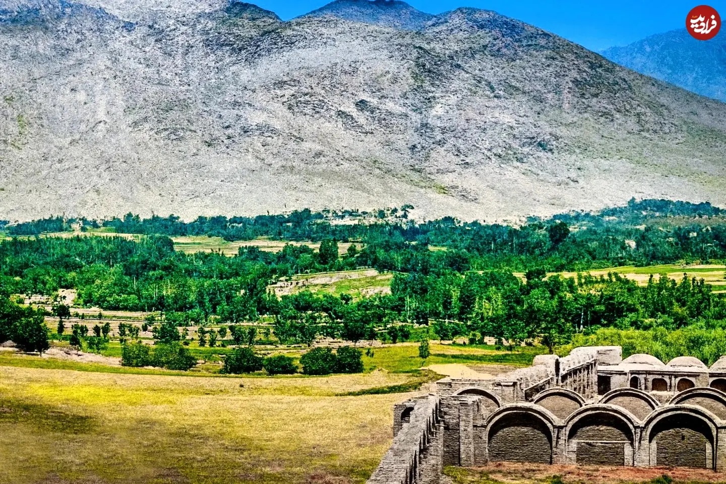 دورنمایی از «شمیران، سعدآباد و امامزاده قاسم» در دوره قاجار