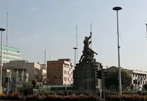 تصویری از «قدیمی‌ترین برج تهران» در دوران ناصرالدین شاه