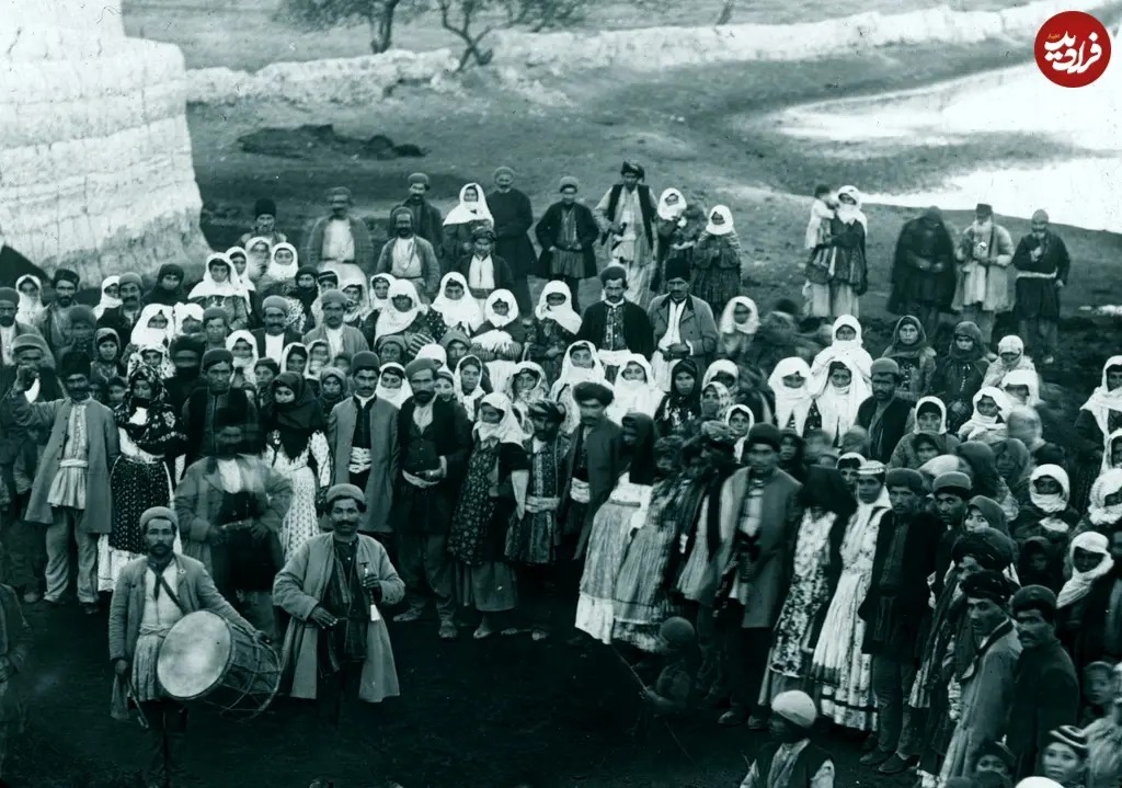 یک مراسم عروسی مربوط به ارامنه در جزیره اردشیر در دریاچه ارومیه