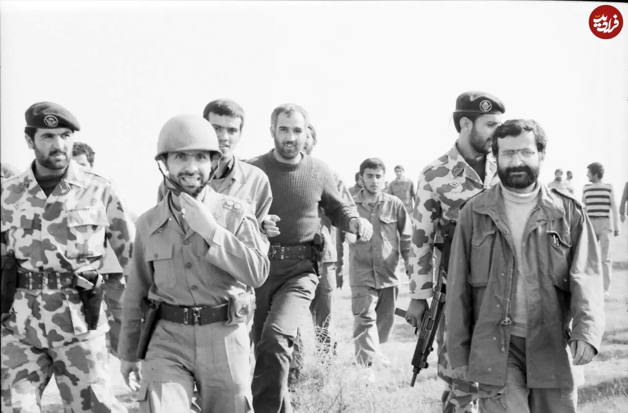 «کمال خرازی و صیاد شیرازی» در جبهه؛ سال 61
