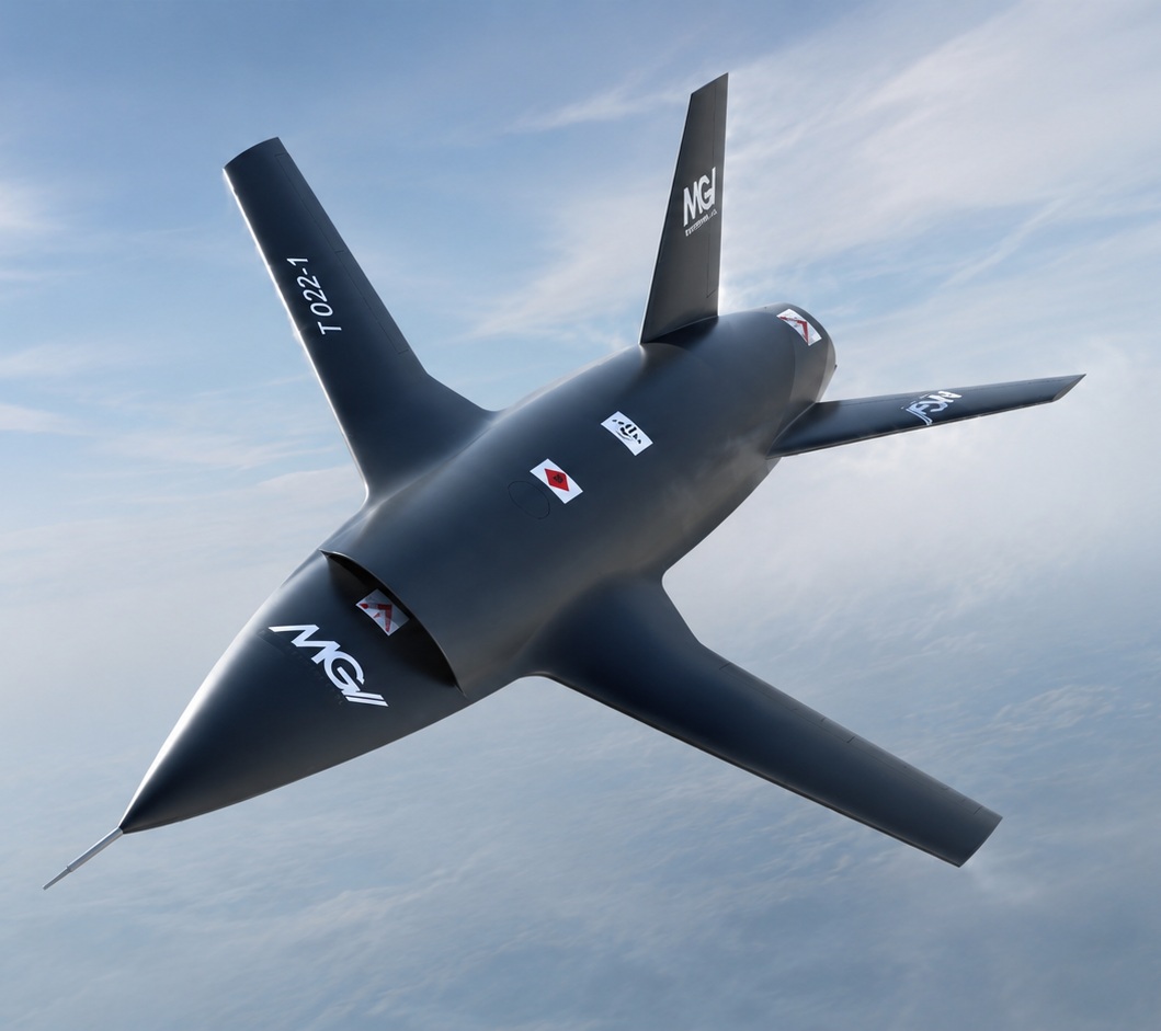 پهپاد رزمی T-022 Vortex بریتانیا با فناوری فرمول یک و سرعت نزدیک به صوت