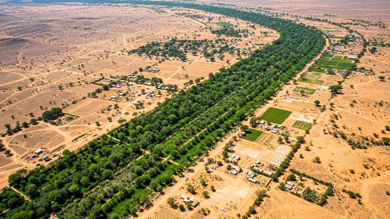 دیوار سبز ۸۰۰۰ کیلومتری آفریقا برای نجات زمین