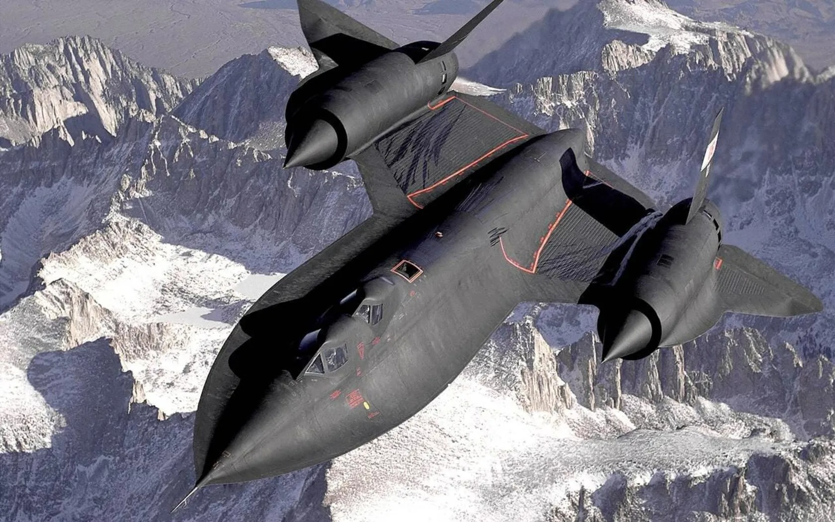 هواپیمای مشهور لاکهید SR-71 بلک‌برد