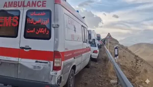 ۴ کشته در پی واژگونی خودرو در جاده بانه-سقز
