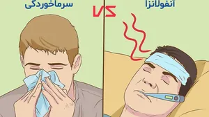 تفاوت‌ های آنفلوآنزا و سرماخوردگی
