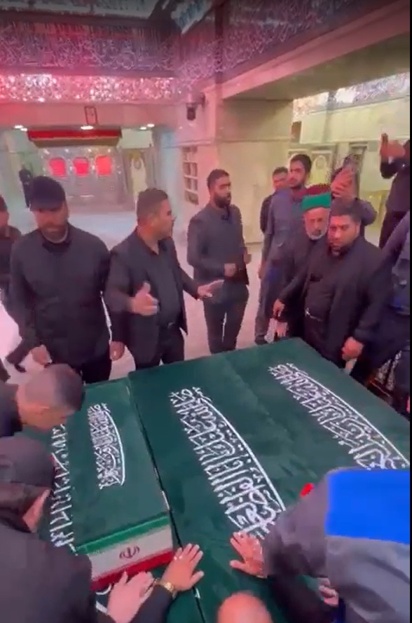 طواف شهدا در حرم امام حسین