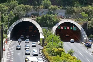 این تونل امشب (شنبه) مسدود است