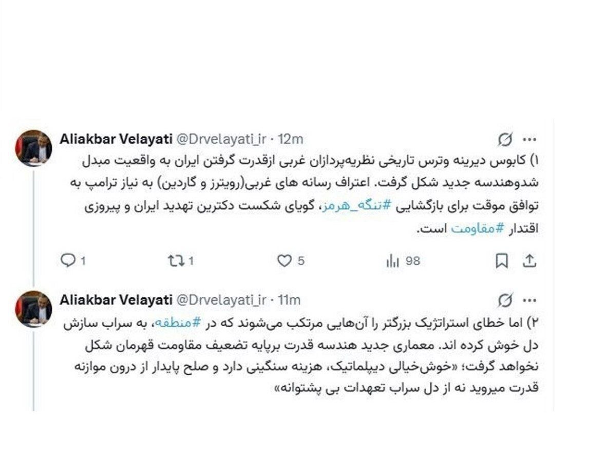 توئیت ولایتی