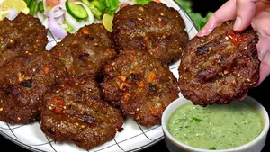 طرز تهیه کباب چپلی نرم و آبدار به سبک پاکستانی‌ها