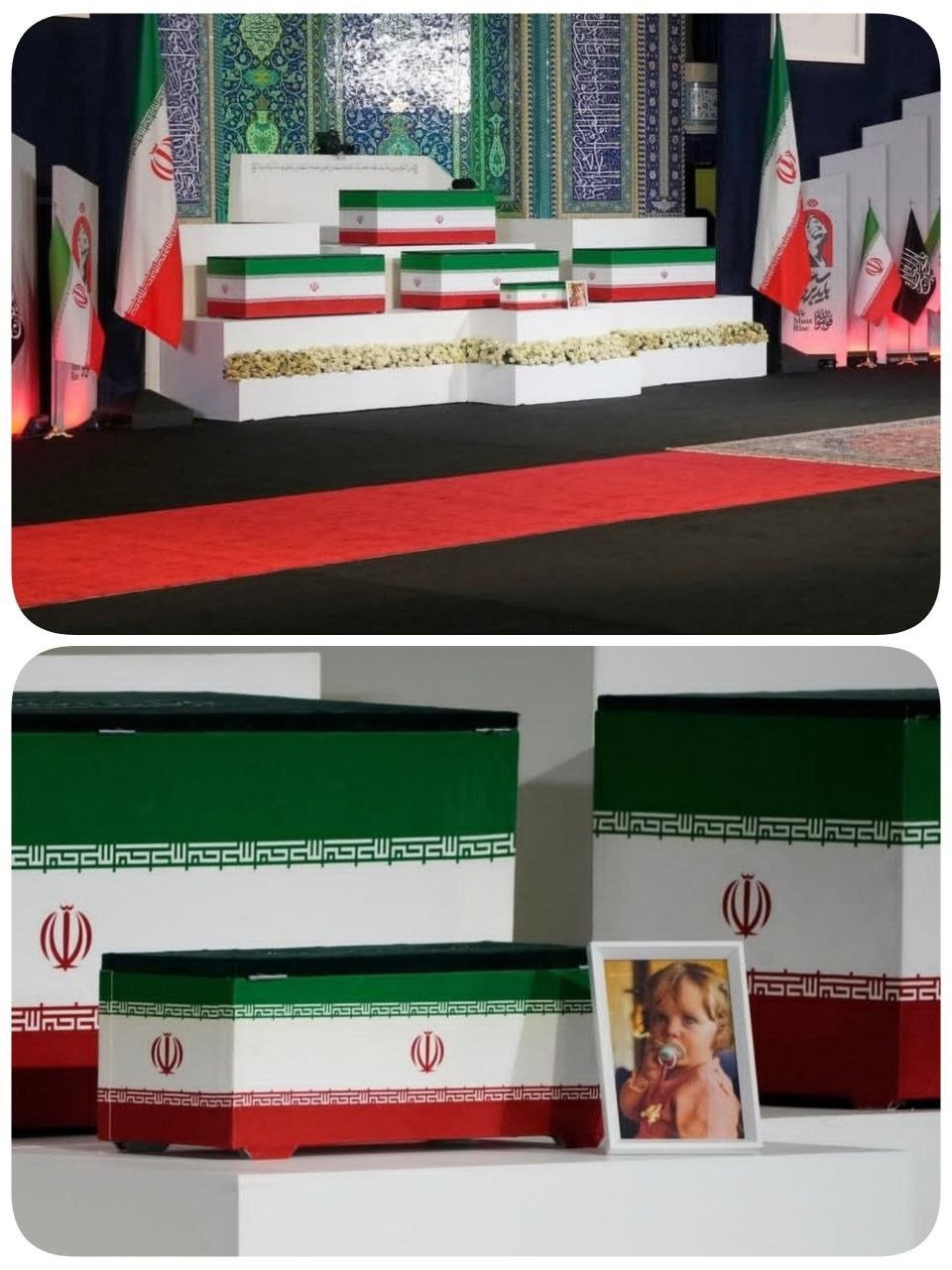 مراسم وداع با رهبر شهید