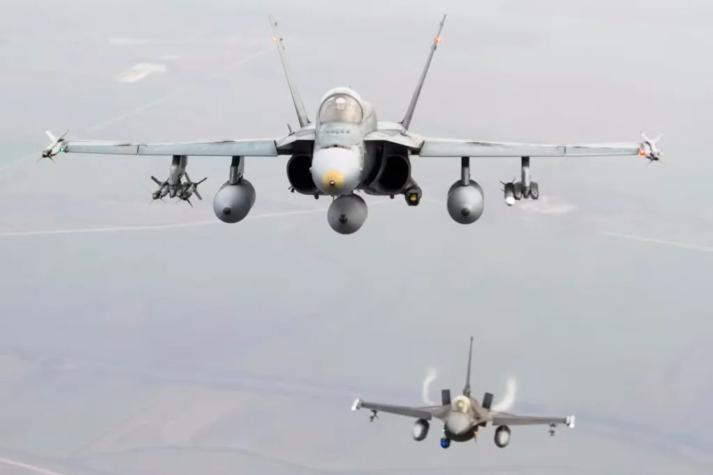 مقایسه Eurofighter Typhoon با جنگنده‌های آمریکایی F-15, F-16, و F/A-18
