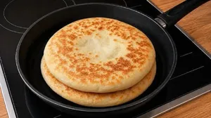 طرز تهیه نان خوشمزه خانگی بدون فر در ۵ دقیقه