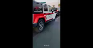 تعقیب‌وگریز پرهیجان در مراکش؛ سارق خودروی پلیس را دزدید