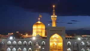 بسته شدن درب‌های روضه منوره و بخش مرکزی حرم امام رضا(ع)
