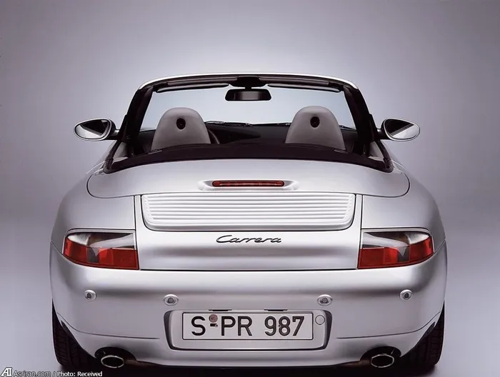 پورشه 911 کاررا کابریولت(نسل 966) مدل 1998 در وضعیت استاندارد