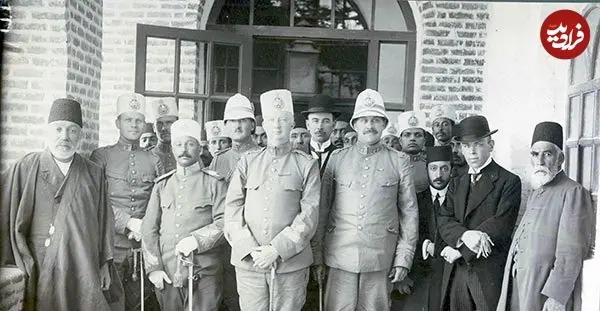 رئیس سوئدی اداره نظمیه ایران، به اتفاق ابوالقاسم قراگزلو