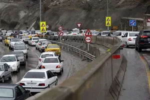 ترافیک سنگین در محورهای چالوس و هراز