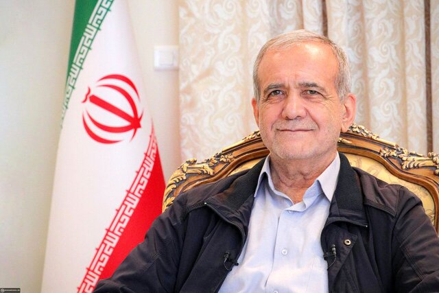 مسعود پزشکیان رئیس جمهور ایران