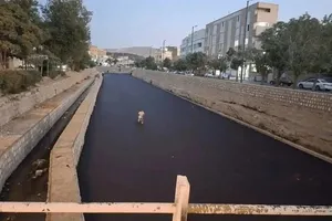 آسفالت‌کشی رودخانهٔ الیگودرز متوقف شد