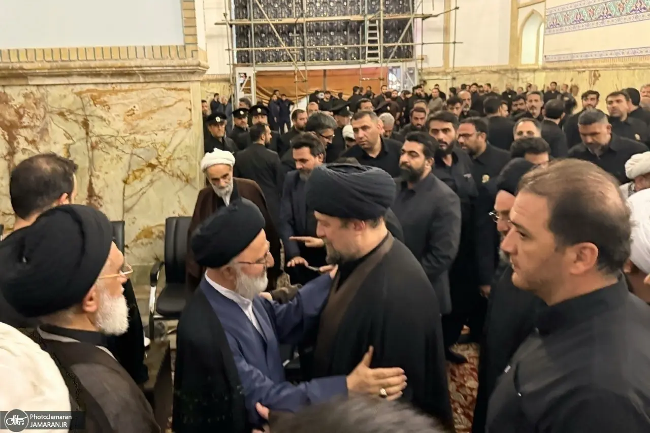 چهره مشهور بیت رهبری پس از ۴ ماه آفتابی شد
