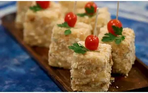 طرز تهیه کیک مرغ خانگی خوشمزه و مجلسی