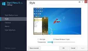 دانلود نرم افزار منوی استارت برای ویندوز 8