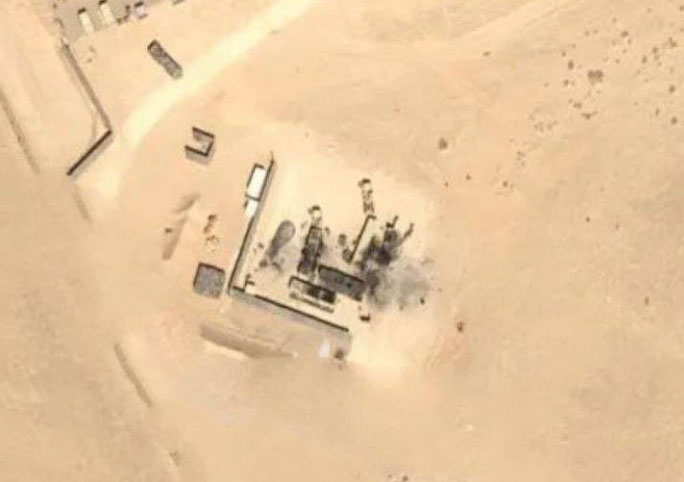 انهدام رادار سامانه تاد آمریکا در پایگاه اردن