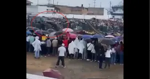 حادثه مرگبار برخورد خودرو با تماشاگران در کلمبیا