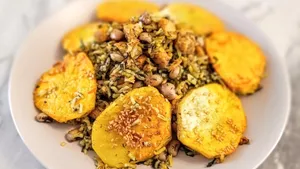 پلو شوشتری با مرغ، یک غذای مجلسی با روشی ساده