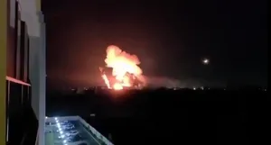 آتش‌سوزی بزرگ در نیروگاه عظیم رومانی