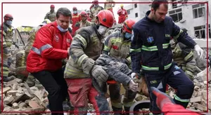 آتش نشان های تهران ۴۲۷ نفر را از زیر آوار جنگ نجات دادند