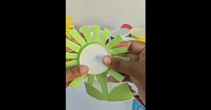 ایده خلاقانه برای ساخت گل با وسایل دورریختنی