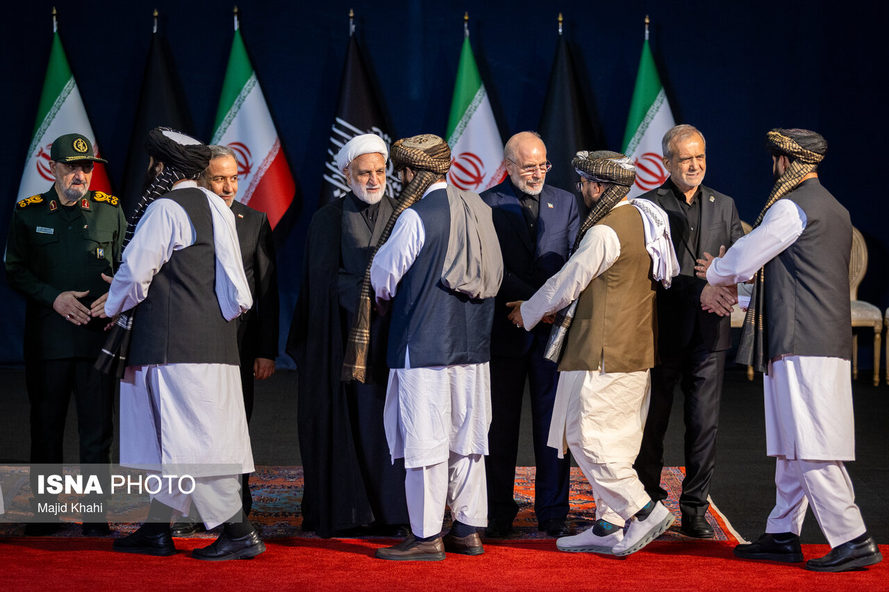 هیات دولت طالبان / امارت اسلامی افغانستان در مراسم تهران