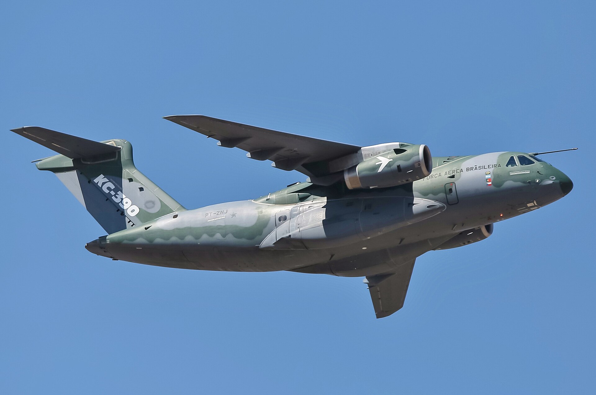 KC-390 نیروی هوایی برزیل