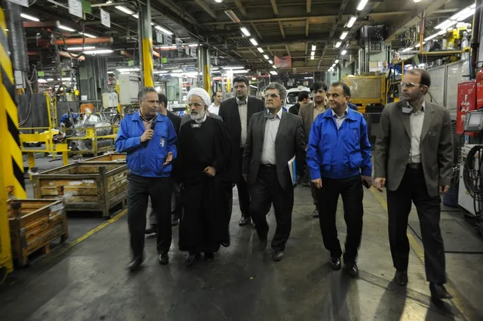 بازید معاون پارلمانی ریاست جمهوری از ایران خودرو