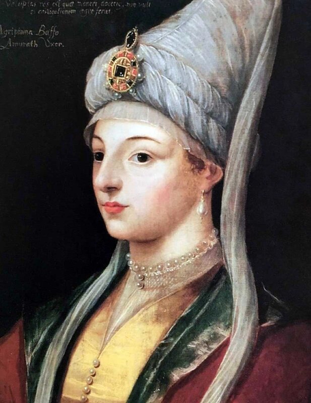 پرتره‌ صفیه‌سلطان، حدود قرن هجدهم.