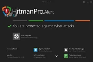 دانلود نرم افزار مراقبت از مرورگر در مقابل سرقت اطلاعات (HitmanPro)
