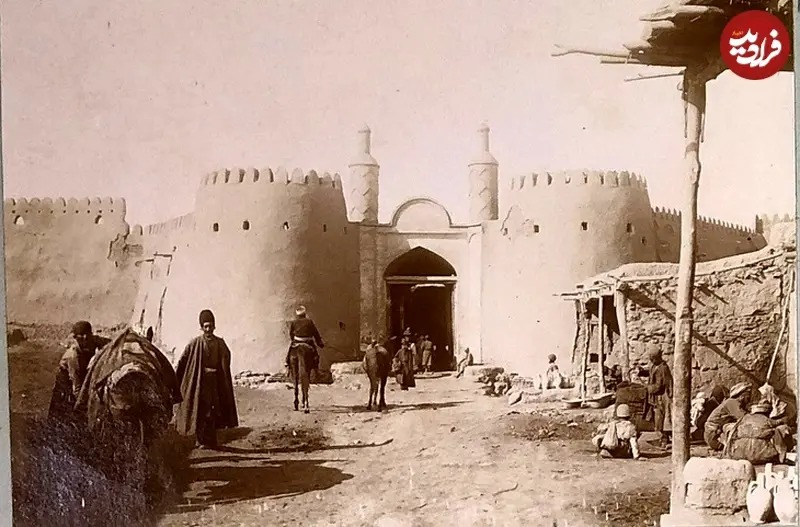 «دروازه شهر نیشابور» در دوران قاجار
