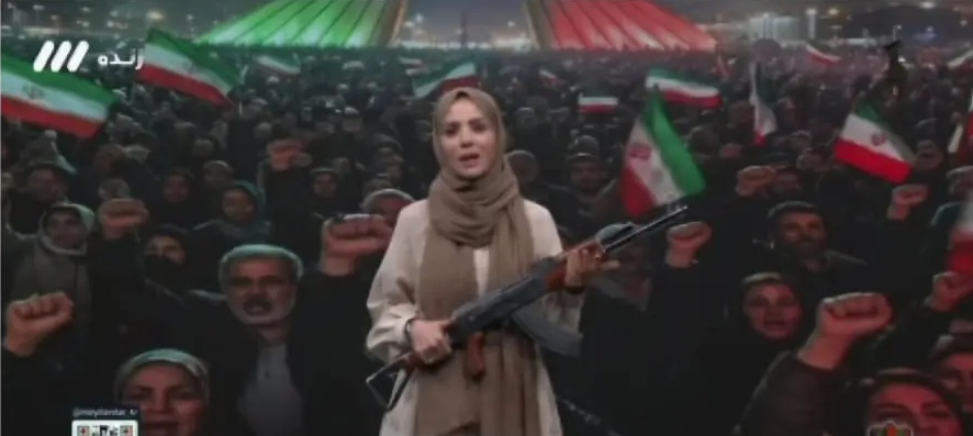 مجری سلاح به دست شبکه 3