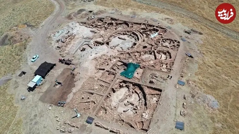 نمای کلی از محوطه 12 هزارساله کاراهان تپه